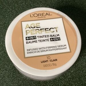 Loreal Paris Age Perfect 4-in-1 Tinted Balm 10 Light New/Sealed 18 g